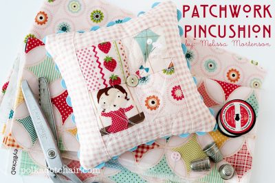 Patchwork Pin Cushion Sewing Pattern 