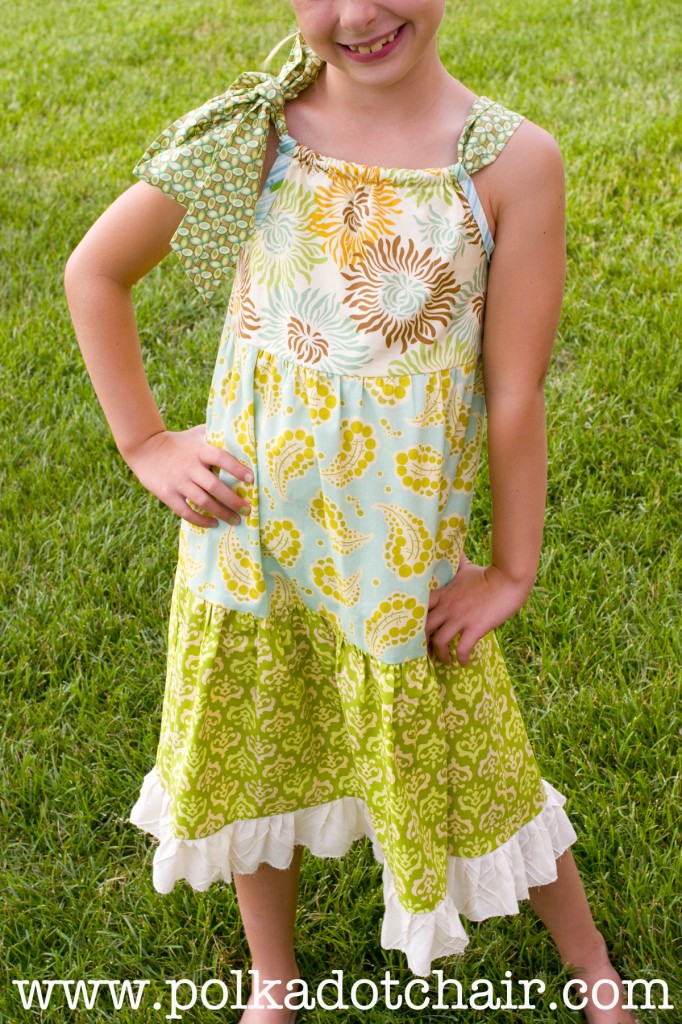 Tiered Pillowcase Dress Sewing Pattern