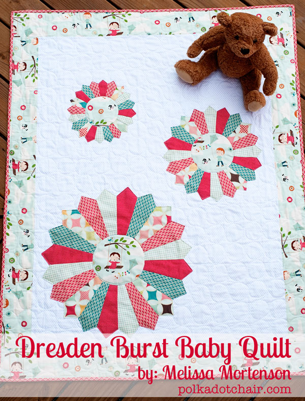 Dresen Burst Baby Quilt Tutorial