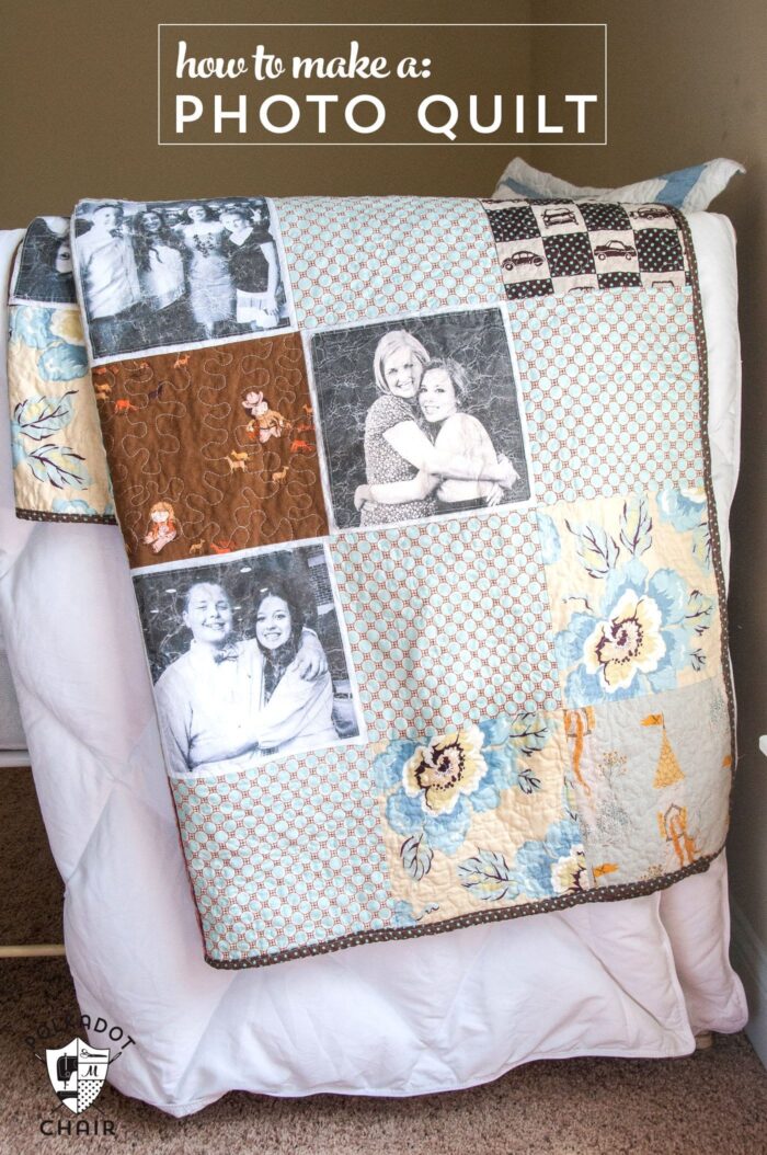 Comment faire un quilt souvenir photo simple