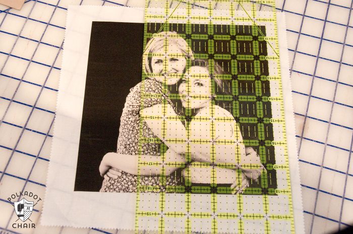 How to make a simple photo memory quilt