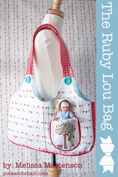 The Ruby Lou Bag: A Purse Pattern for Little Girl