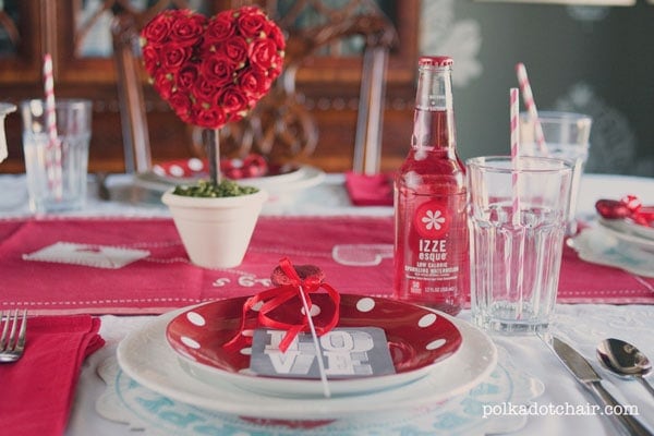 Valentine’s Day Table Setting & Dinner Ideas