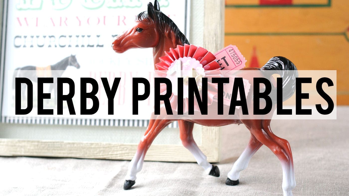 Printable Kentucky Derby Horses Printable Kentucky Derby Horses