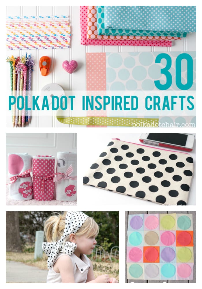 30 Crafts Inspired by Polka Dots