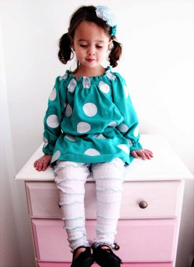 DIY Polka Dot Dress