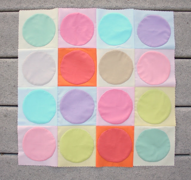 applique quilt circles The Polka Dot Chair