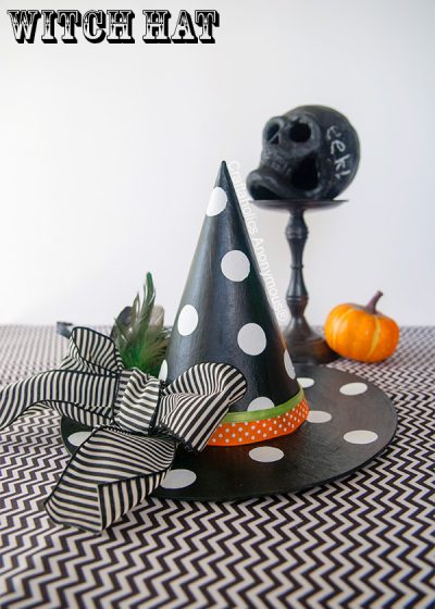 DIY Polka Dot Witches Hat