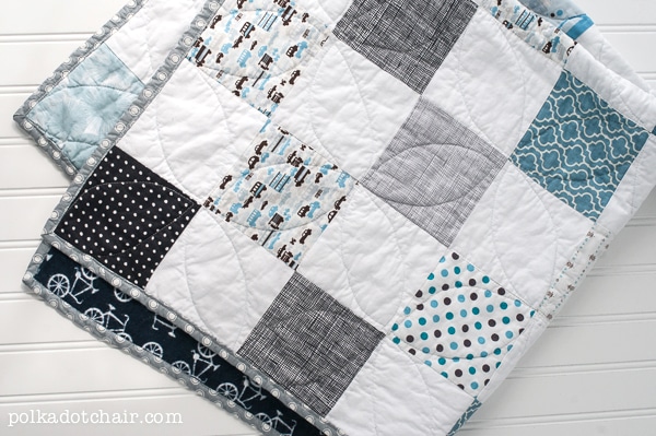 baby patterns blanket flannel Quilt patterns, pattern Polka Color Baby Blocked @ free