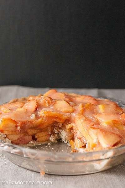 Delicious Farm Fresh Peach Pie Recipe The Polka Dot Chair