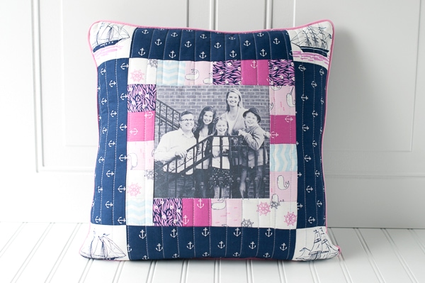 DIY Dorm Room Decor, Photo Memory Pillow Tutorial