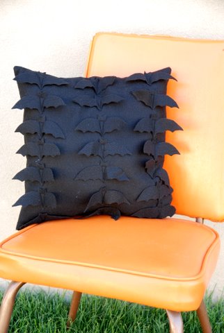 Bat Pillow, cute halloween decoration