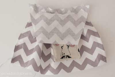 Fabric on white table