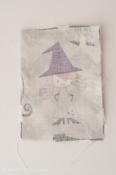 Fabric on white table