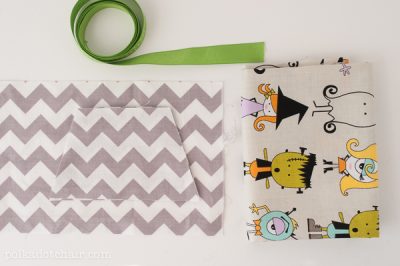 Fabric on white table