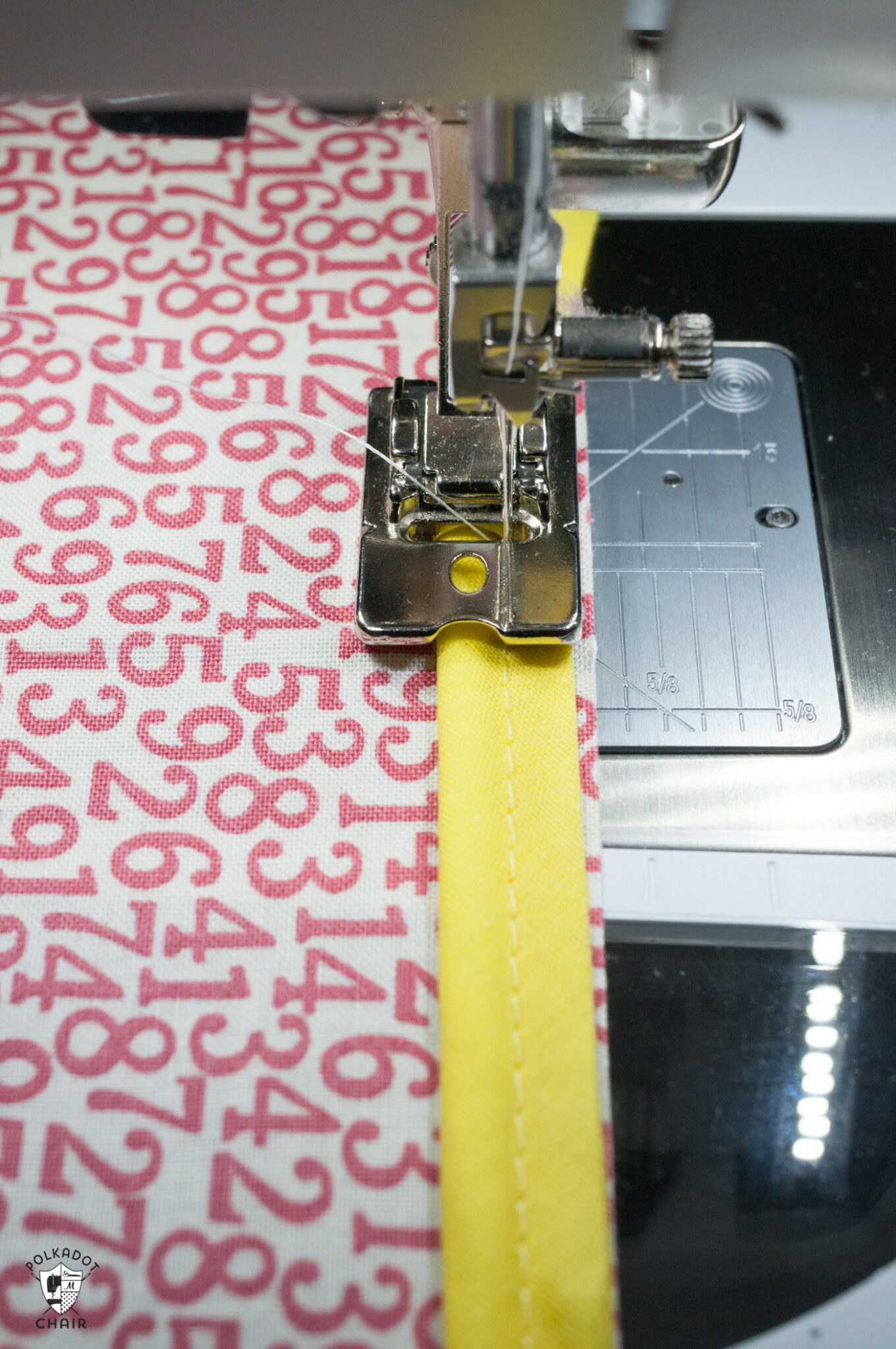 Sewing Lessons How to Make & Sew Piping The Polka Dot Chair