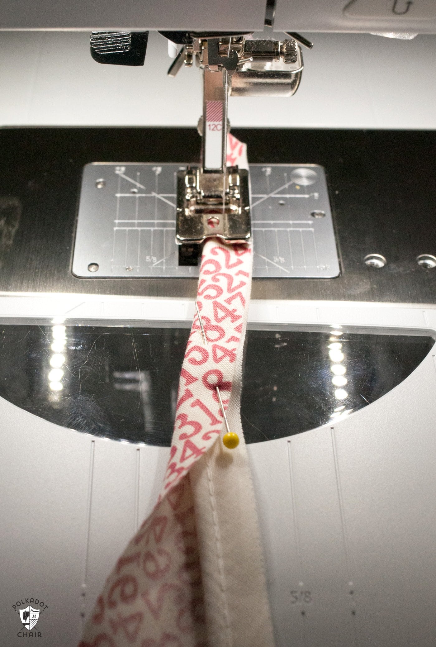 Sewing Lessons How to Make & Sew Piping The Polka Dot Chair
