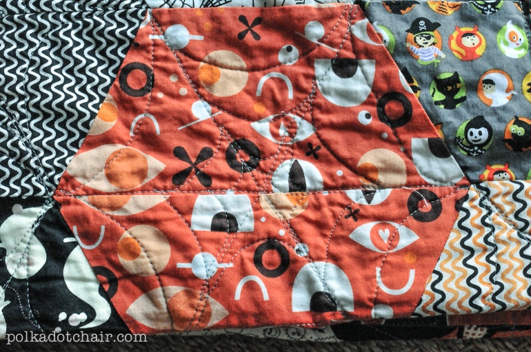 Cute Halloween Quilt