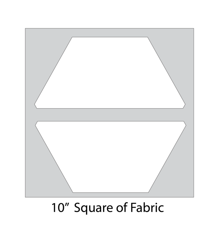 Large Hexagon Quilt Pattern and Tutorial Polka Dot Chair