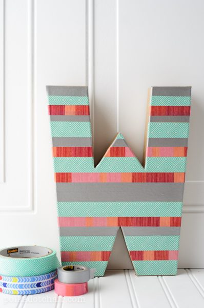 washi-tape-initial