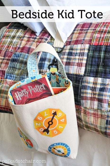 Bedside Kid Tote Tutorial