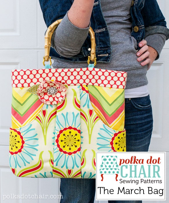 Alice Bag, A Circle Handbag Sewing Pattern  Digital PDF Pattern – Polka  Dot Chair Patterns by Melissa Mortenson