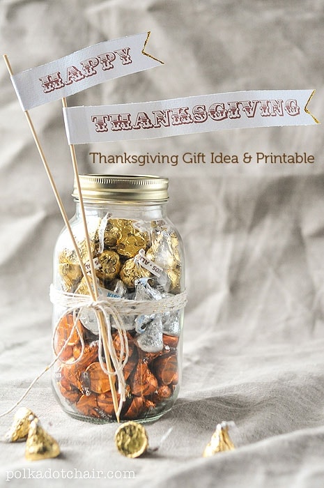 Thanksgiving Gift Idea & Printable