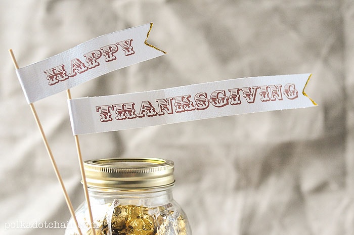 Thanksgiving Gift Idea and Free Printable