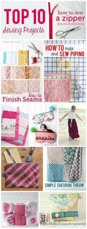 Top 10 Sewing Projects of 2013, the Polka Dot Chair Blog