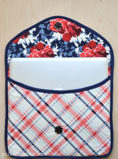 DIY Laptop Clutch Sewing Pattern