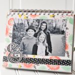 How to make a flip book mini scrapbook.