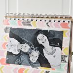 How to make a flip book mini scrapbook.