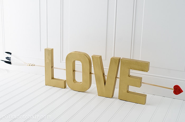 LOVE- Valentine's Day Craft Idea