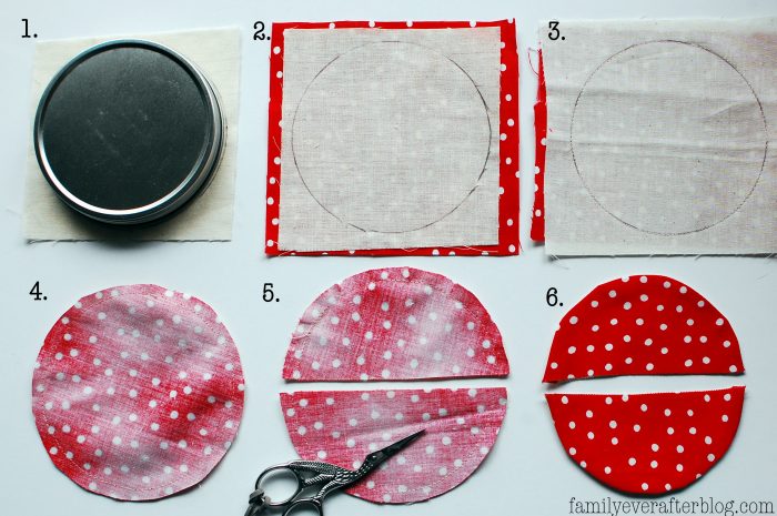 Scallop Bunting Tutorial by FamilyEverAfterblog.com 