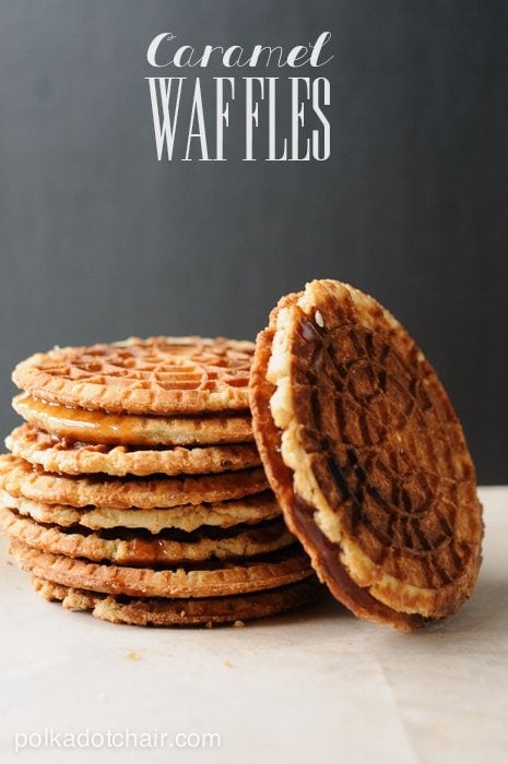 Caramel Waffle Recipe