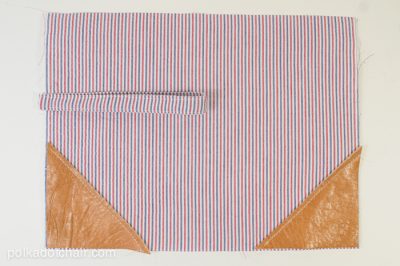 How to make a zip clutch
