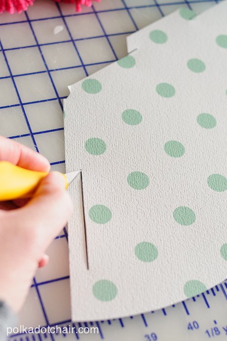 DIY Printable Pom Pom Polka Dot Party Hats