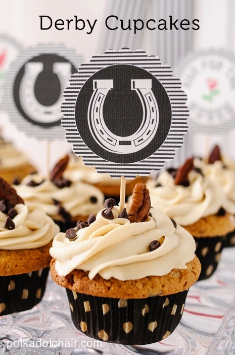 Kentucky Derby Cupcake Recipe on polkadotchair.com