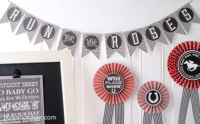 Free Printables Perfect for a Kentucky Derby Party | Polka Dot Chair
