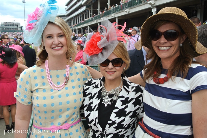 A Polka Dot Dress and the Kentucky Derby on polkadotchair.com