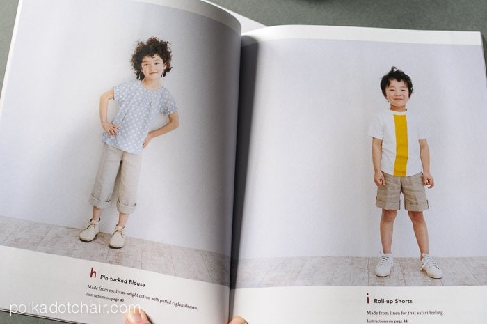 Review of Sew Chic and Sew Chic kids, two Japanese Sewing books translated into English on polkadotchair.com