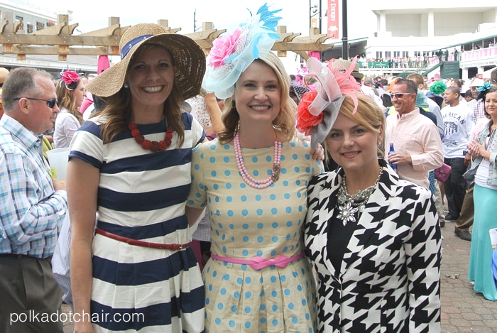 A Polka Dot Dress and the Kentucky Derby on polkadotchair.com