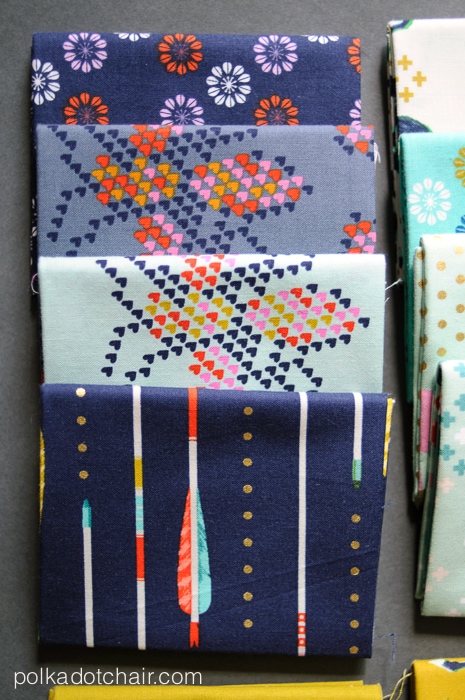 Cotton and Steel Fabric, Mustang