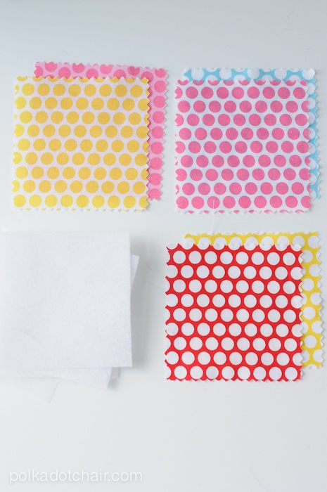 Polka Dot Pinwheels Quiet Book Page Pattern by Melissa Mortenson of polkadotchair.com