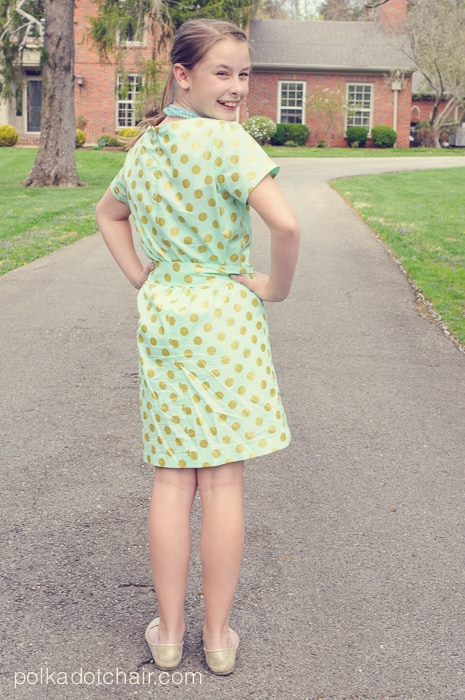 Easter Dress made from McCall's 6882 