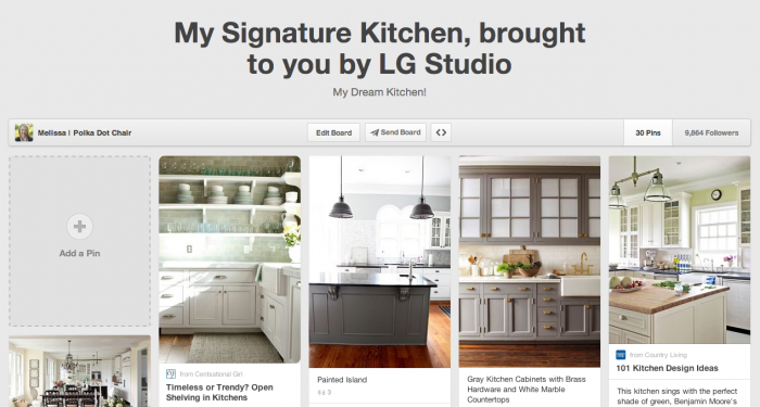 My Signature Kitchen Pinterest Board