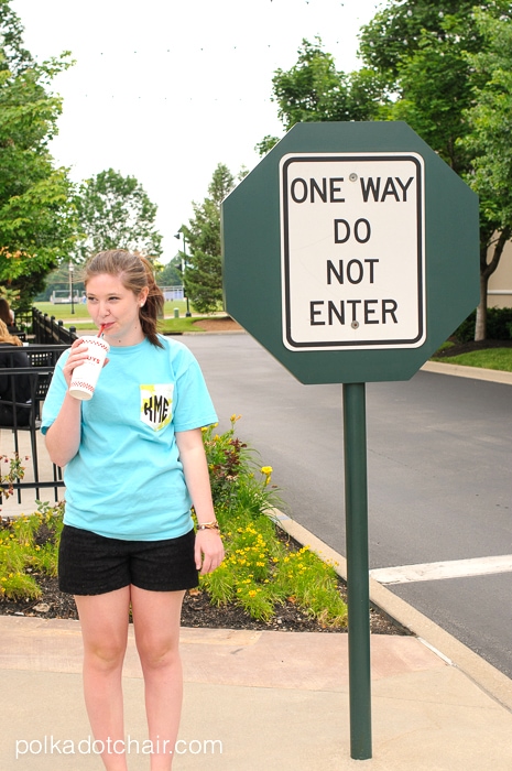 DIY Monogrammed Pocket T-Shirt