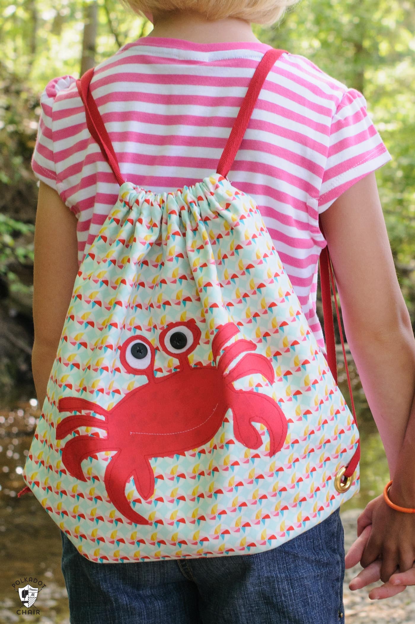 Merida Drawstring Backpack PDF Sewing Pattern Easy Backpack 