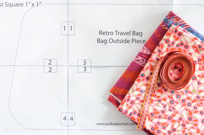 Retro Travel Bag Sewing Pattern updates