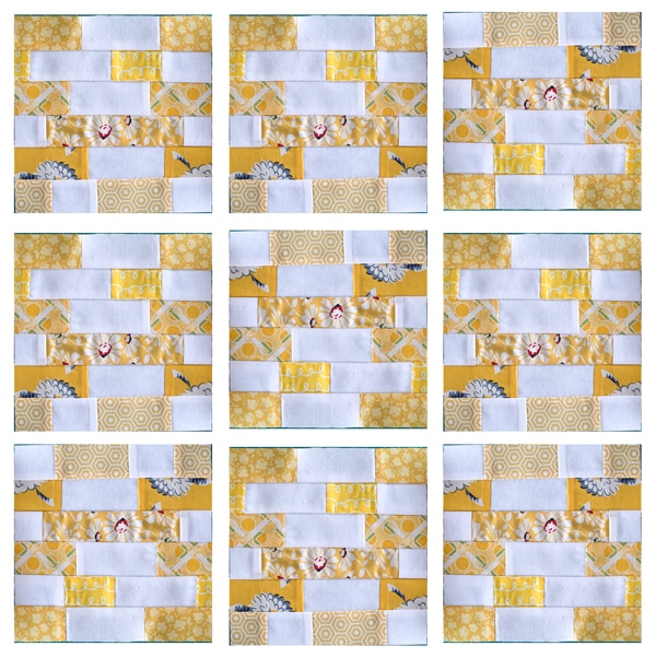 Scrappy Strips Quilt Block Tutorial on polkadotchair.com